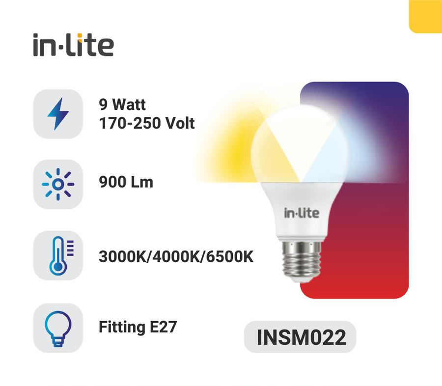 inlite 3 warna 9w