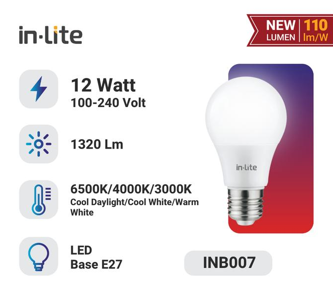 inlite bulb 12 watt