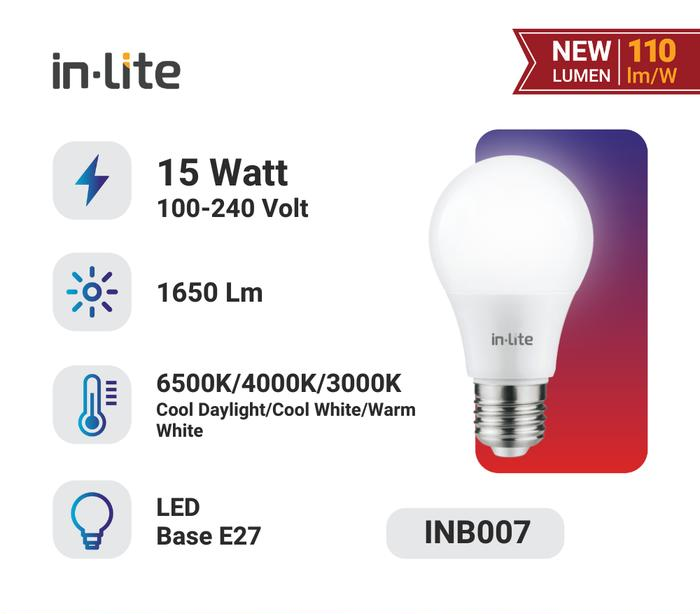 inlite bulb 15 watt