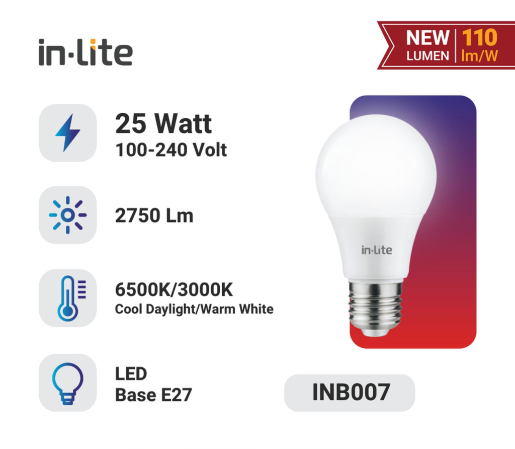inlite bulb 25 watt