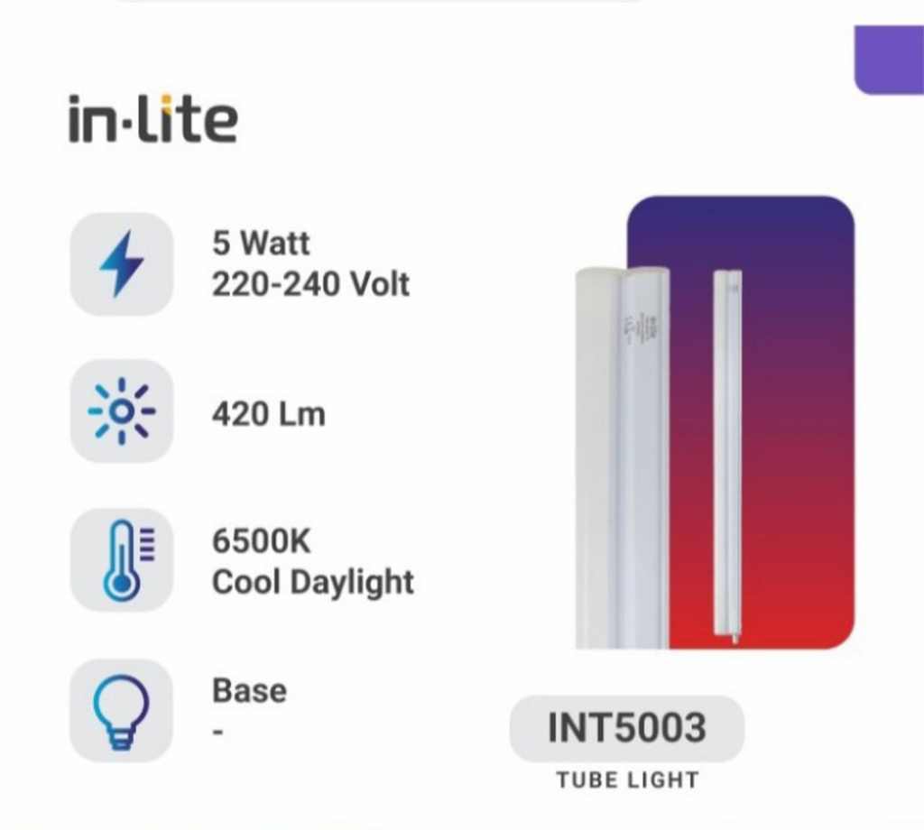 inlite tube 5w