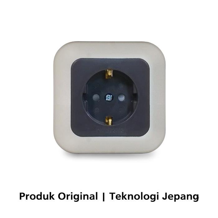 panasonic stopkontak wide series silver