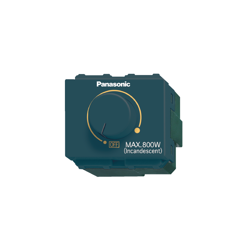 panasonic style e dimmer besar hitam