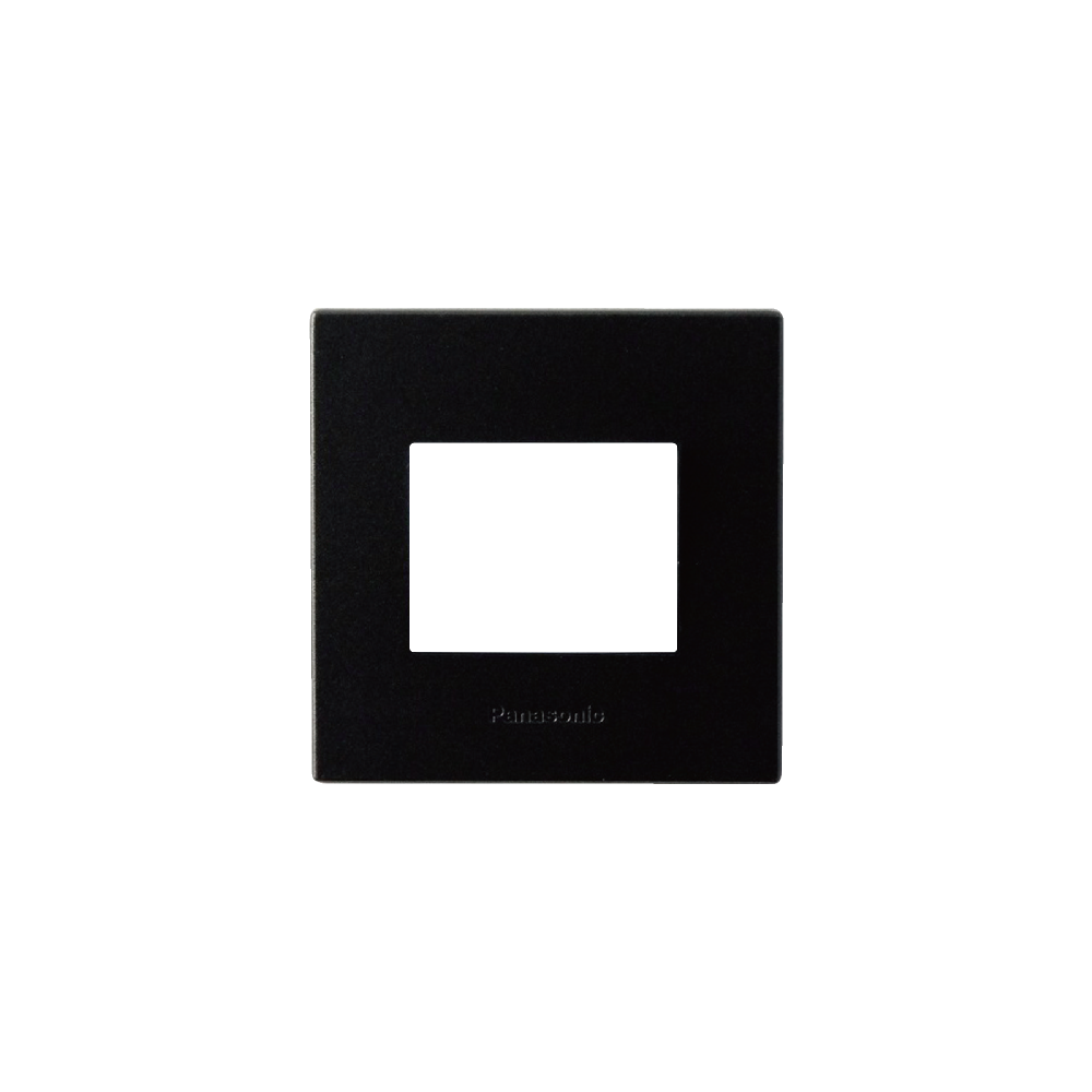 panasonic style e frame 1 gang 1 device besar hitam