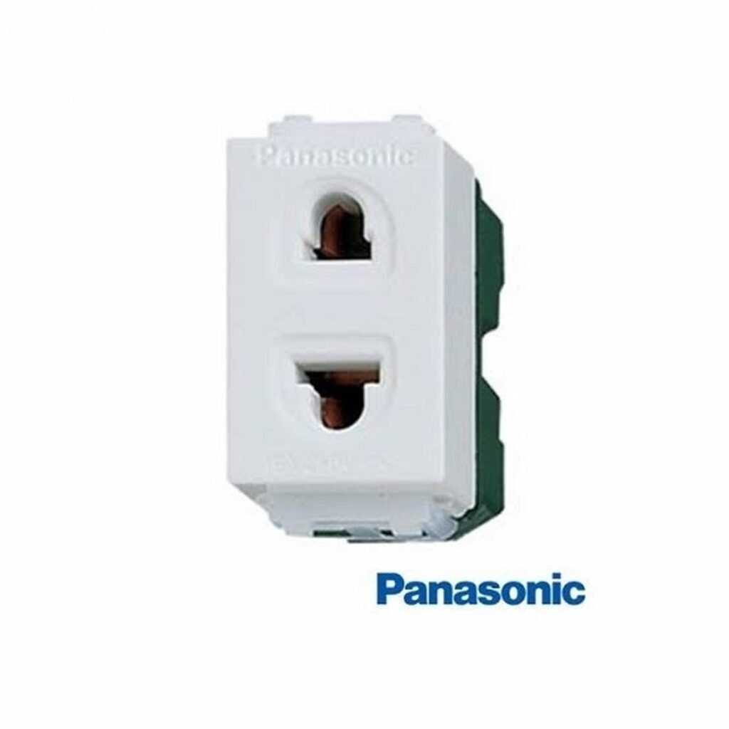 panasonic wide series stopkontak universal putih