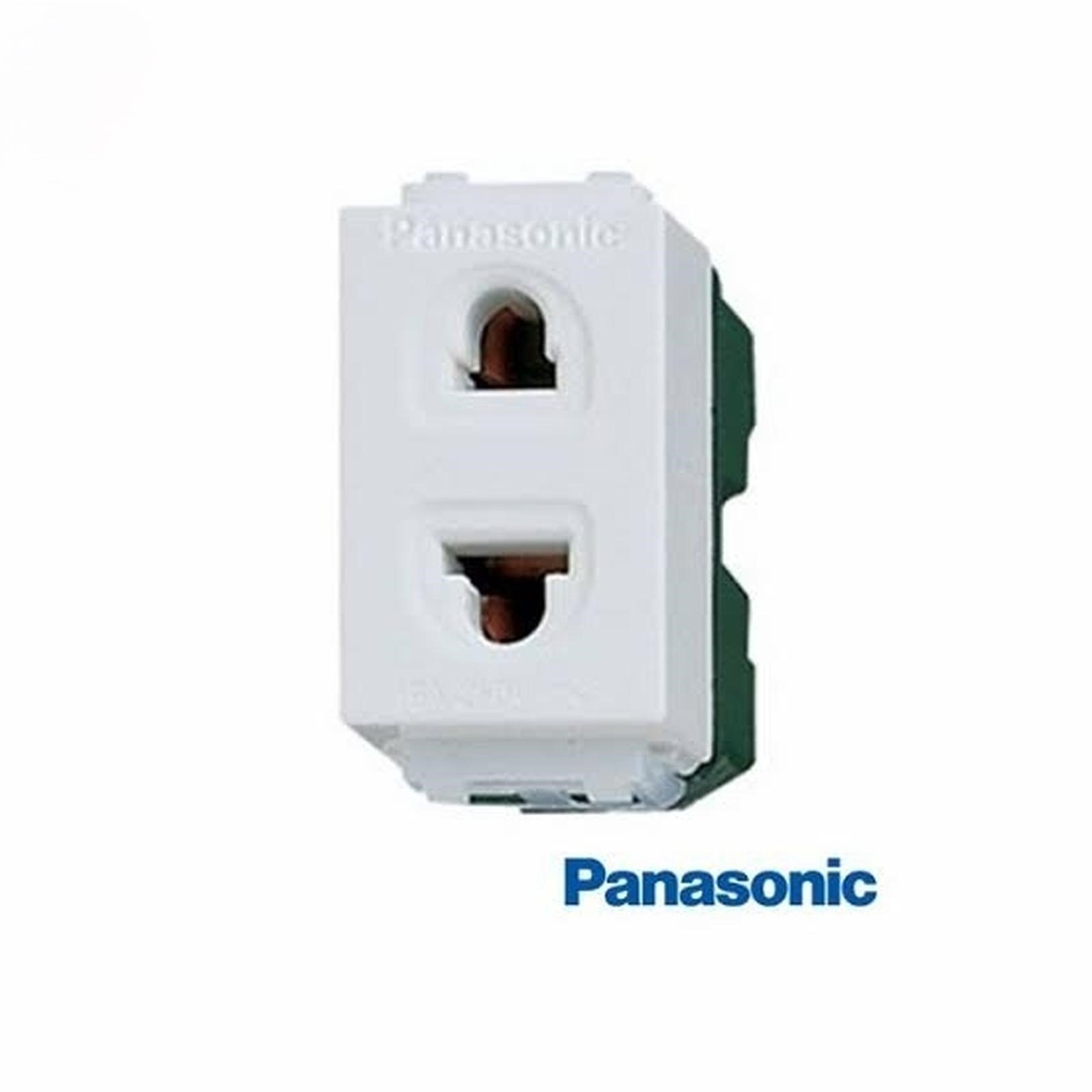 panasonic wide series stopkontak universal putih panasonic wide series stopkontak universal putih